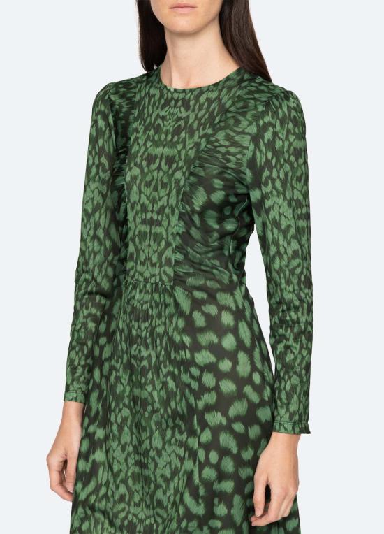  씨뉴욕 롱 원피스 AW25 030 GREEN - SEA NY