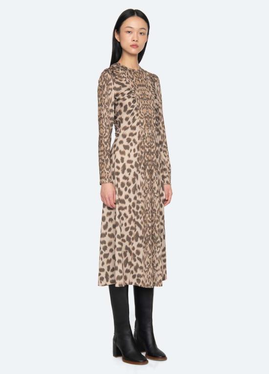  씨뉴욕 롱 원피스 AW25 030 GREEN - SEA NY
