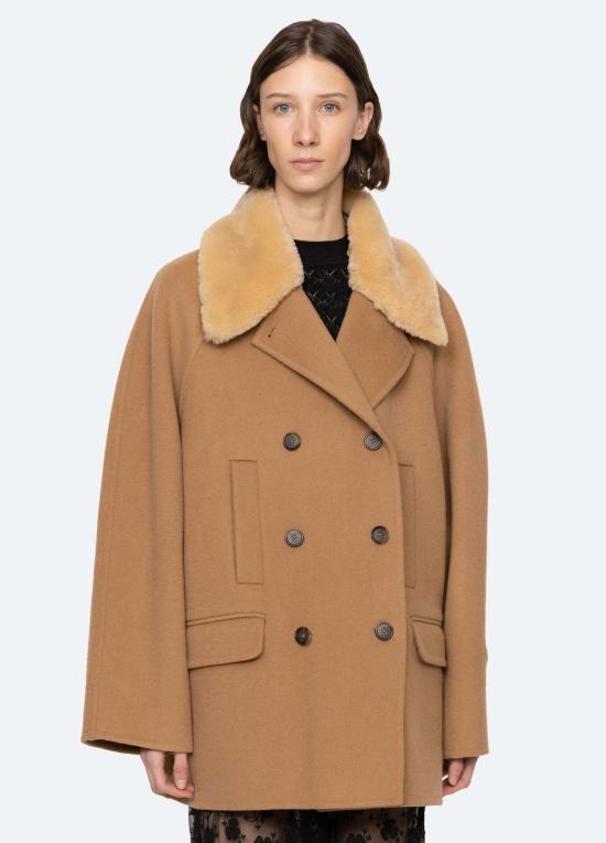  씨뉴욕 트렌치 코트 시 나이 아스트라 피코트 - SEA NY