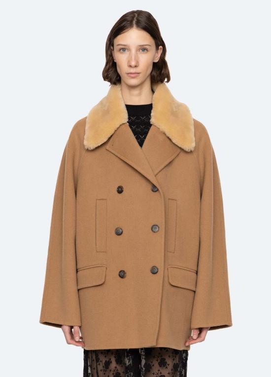  씨뉴욕 트렌치 코트 시 나이 아스트라 피코트