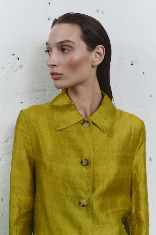  다두라 자켓 Datura Pistacho Dupion Kali 재킷