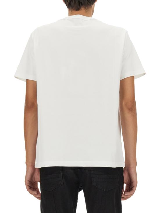  알렉산더 맥퀸 반팔 티셔츠 759442 QVZ290910 WHITE - ALEXANDER MCQUEEN