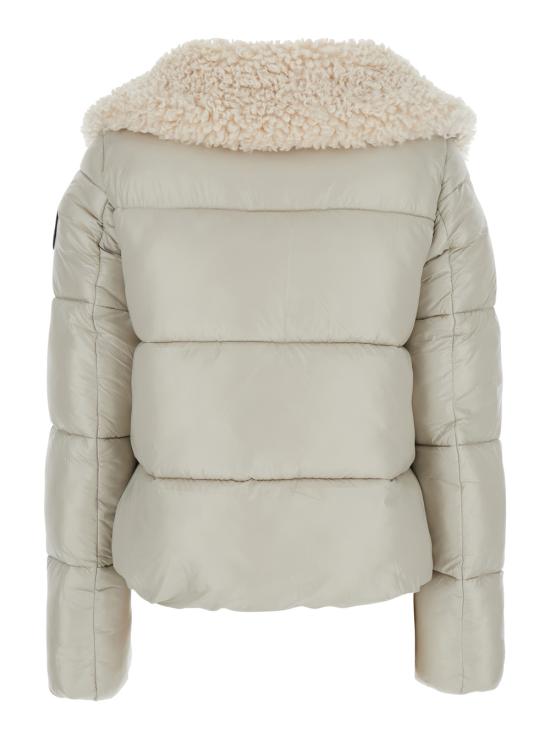25FW 세이브더덕 숏패딩 D30974WLOVE2140019 Beige - SAVE THE DUCK