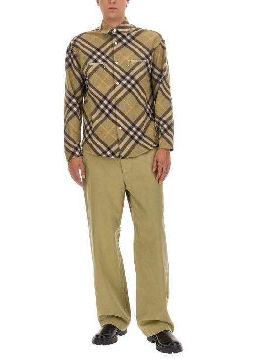  버버리 긴팔 셔츠 8076470 B7363 BEIGE - BURBERRY