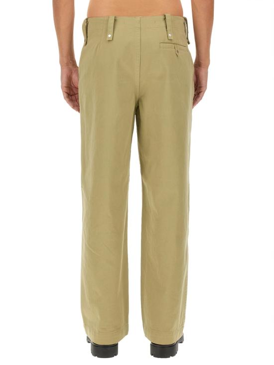  버버리 코튼 사틴 트라우저 8076646 B7311 BEIGE - BURBERRY