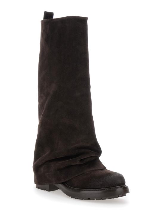 25FW 스트레티지아 부츠 A5790VELOUREBANO Brown - STRATEGIA