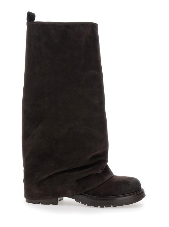 25FW 스트레티지아 부츠 A5790VELOUREBANO Brown