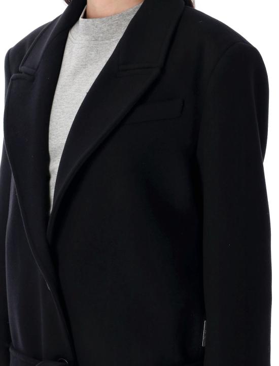 25FW 디 아티코 자켓 WCC00084WWV058AA 100 BLACK - THE ATTICO