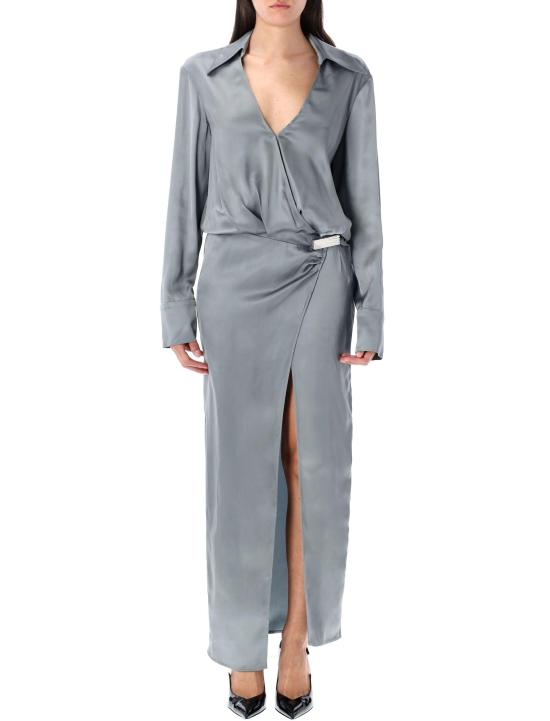 25FW 디 아티코 원피스 WCW00242VVV088AA 084 GREY BLUE