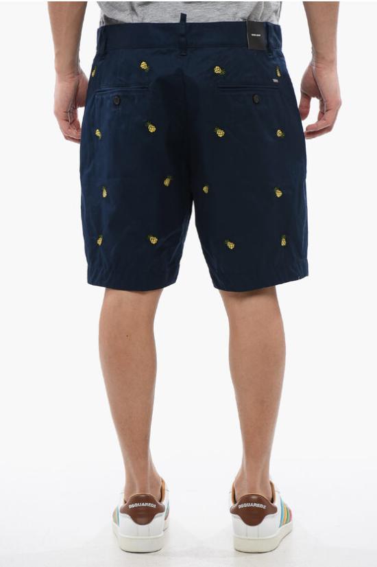  디스퀘어드2 숏팬츠 S71MU0787 S41794 505 Blue - DSQUARED2