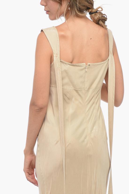  스포트막스 롱 원피스 22210928600 004 Beige - SPORTMAX