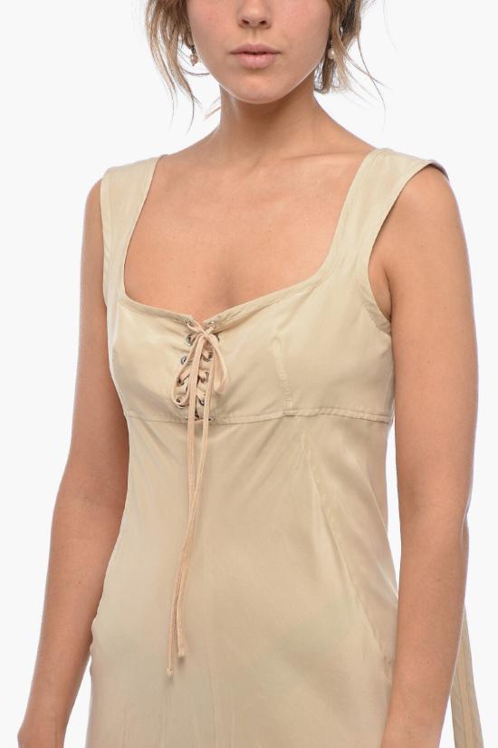  스포트막스 롱 원피스 22210928600 004 Beige - SPORTMAX