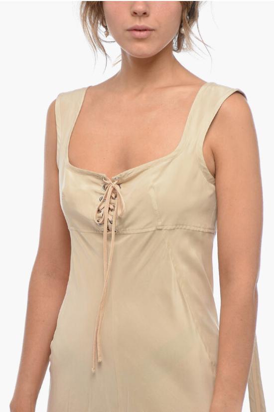  스포트막스 롱 원피스 22210928600 004 Beige - SPORTMAX