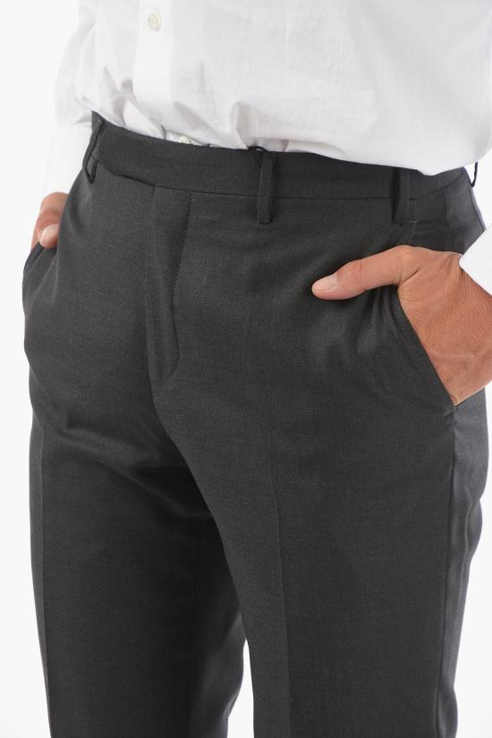  꼬르넬리아니 스트레이트 팬츠 775Z2ZH6138233 013 Gray - CORNELIANI