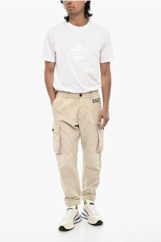  디스퀘어드2 카고 팬츠 S74KB0884 S41794 806 Beige - DSQUARED2