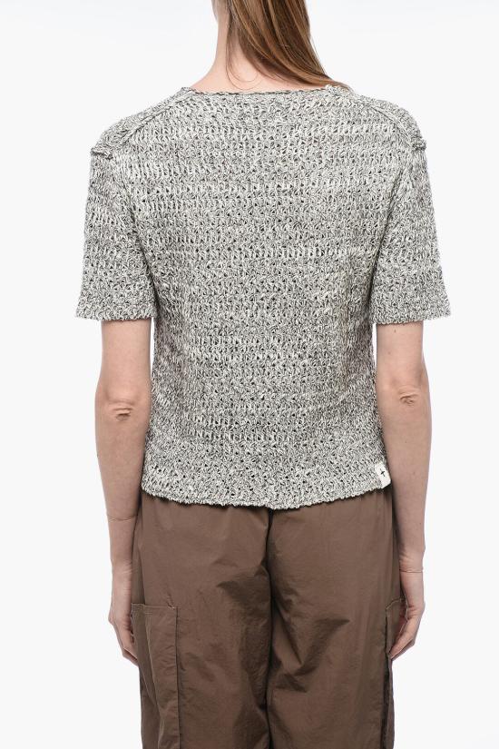  질샌더 반팔 티셔츠 J40GC0102J15367 966 Gray - JIL SANDER