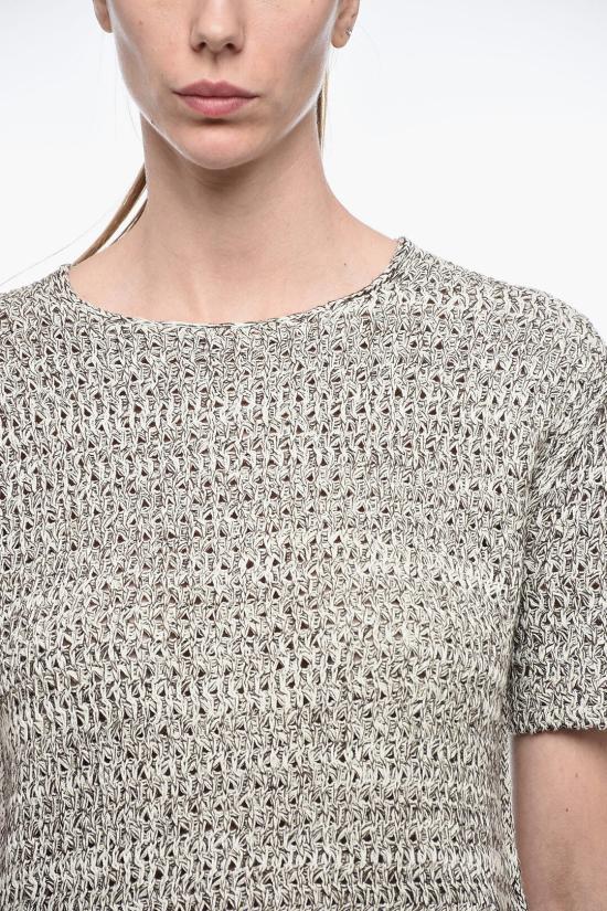  질샌더 반팔 티셔츠 J40GC0102J15367 966 Gray - JIL SANDER