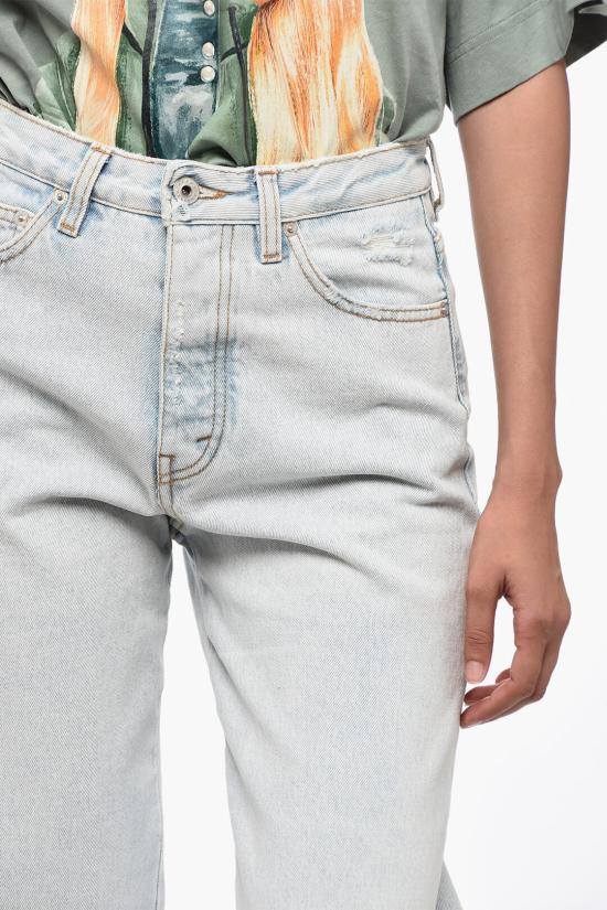  헤론 프레스톤 데님 팬츠 HWYA018S23DEN002 4000 Light blue - HERON PRESTON