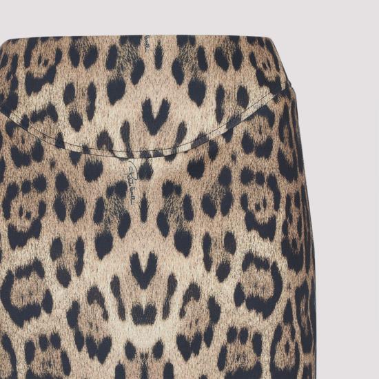 25FW 로베르토 카발리 미디 스커트 VKT301 JMP73 00504 NATURALE - ROBERTO CAVALLI