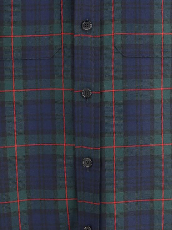 25FW 알렉산더 맥퀸 긴팔 셔츠 838500QRACD 1355 GREEN - ALEXANDER MCQUEEN