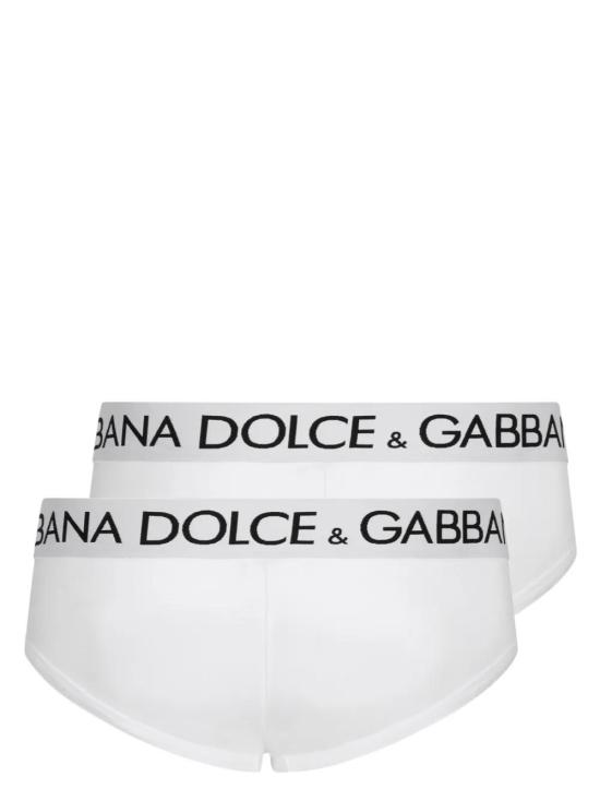 25FW 돌체앤가바나 팬티 M9D69JONN97 W0800 BIANCO OTTICO - DOLCE & GABBANA