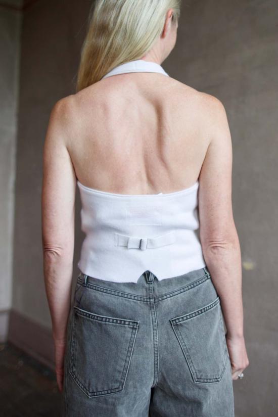  게스트 인 레지던스 베스트 테일러드 홀터 조끼 - GUEST IN RESIDENCE