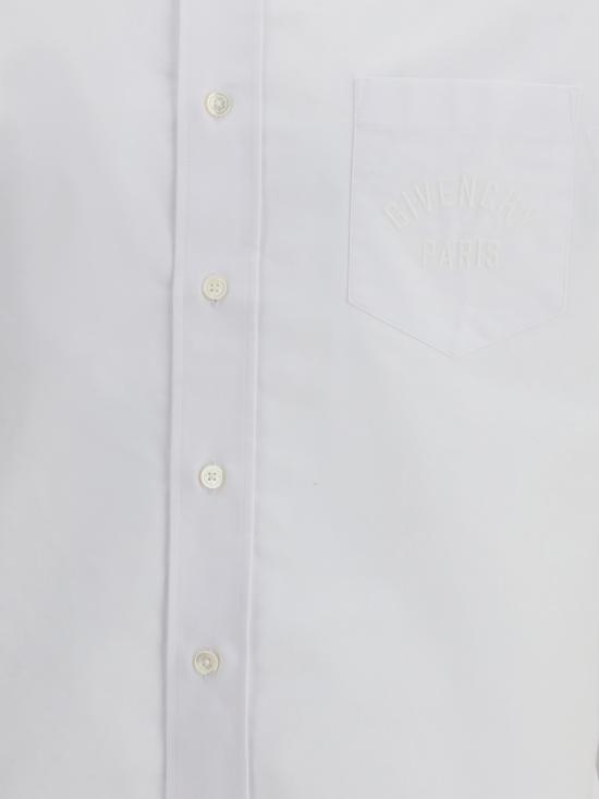 25FW 지방시 긴팔 셔츠 BM616915H7 100 WHITE - GIVENCHY