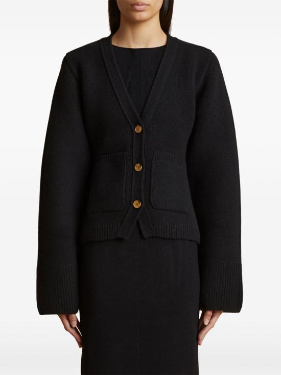 25FW 케이트 가디건 8267600K600 200 BLACK - KHAITE