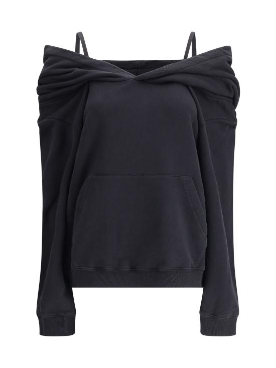 25FW MM6 메종마르지엘라 긴팔 티셔츠 S52GU0244M25014 900 BLACK