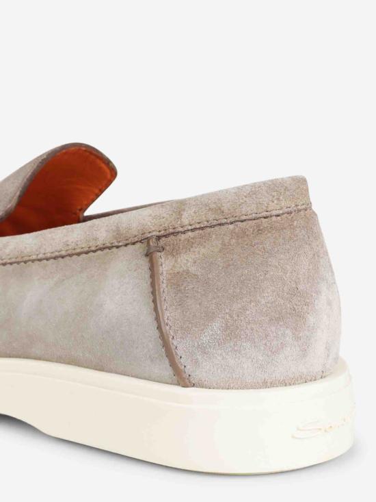 25SS 산토니 로퍼 MGDT17824TICBGEX M45BROWN Beige - SANTONI