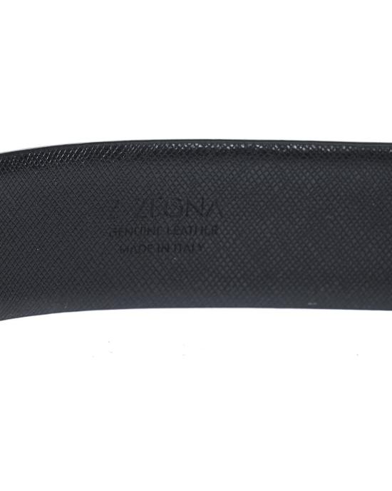  에르메네질도제냐 가죽 벨트 BVARE1980CNERO NER Black - ERMENEGILDO ZEGNA