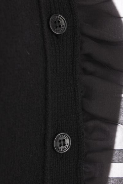 25FW 세실리아 반센 가디건 225KNI52002BLACK Black - CECILIE BAHNSEN