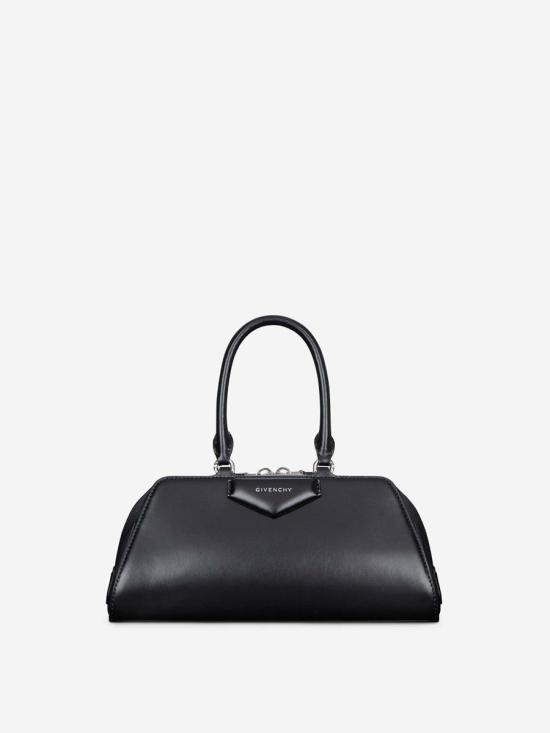 25FW 지방시 안티고나 박스 레더 스몰 이스트 웨스트 백  BB5130B2B2 001BLACK Black