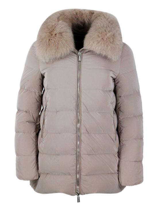 25FW 무레르 도라도 FUR OS 다운 코트  DORADO FUR OSV0942 BROWN