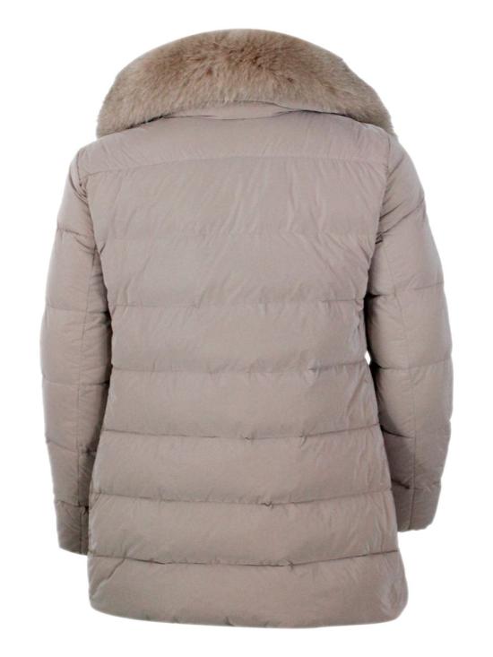 25FW 무레르 도라도 FUR OS 다운 코트  DORADO FUR OSV0942 BROWN - MOORER