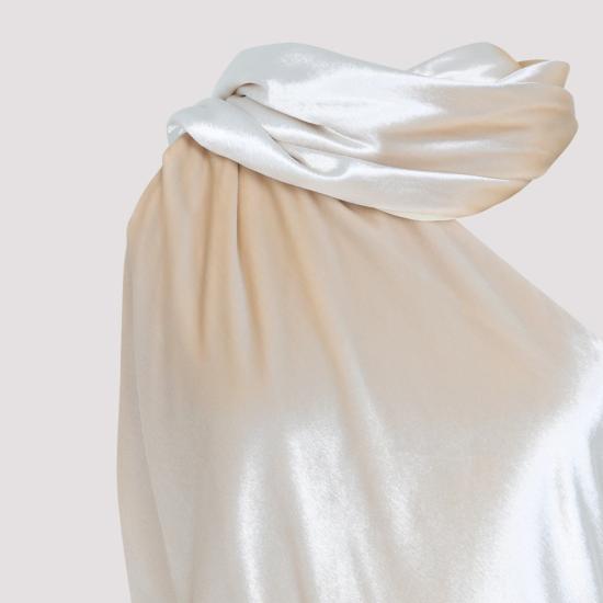 25FW 알베르타 페레티 롱 원피스 A04166645 0005 Beige - ALBERTA FERRETTI