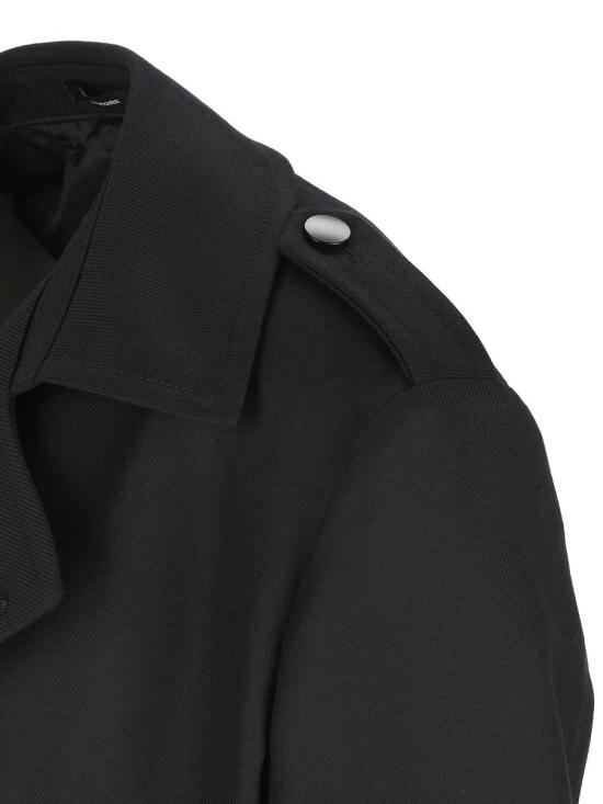 25FW 딸리아토레 코트 BORNS150037N12442111 AI25 Black - TAGLIATORE