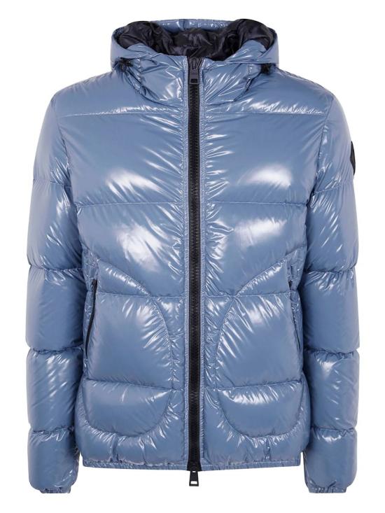 25FW 에르노 숏패딩 PI001133U 12220Z 9097 AZZURRO GRIGIO MULTICOLOR