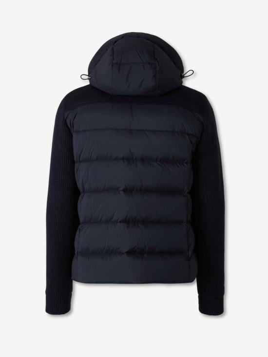 25FW 무레르 숏패딩 MOUGI101201TEPAP24 V1980BLU GREY NAVY BLUE - MOORER