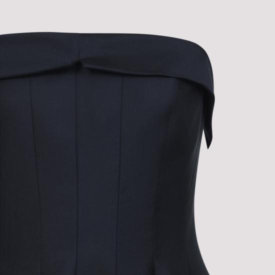 25FW 알베르타 페레티 롱 원피스 A04226636 0555 Black - ALBERTA FERRETTI