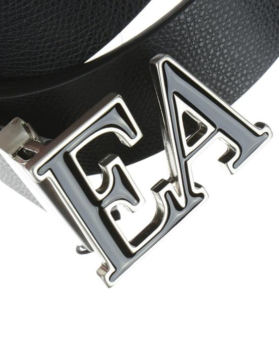  엠포리오 아르마니 가죽 벨트 Y4S282YKL1ENERO 88001 Black - EMPORIO ARMANI