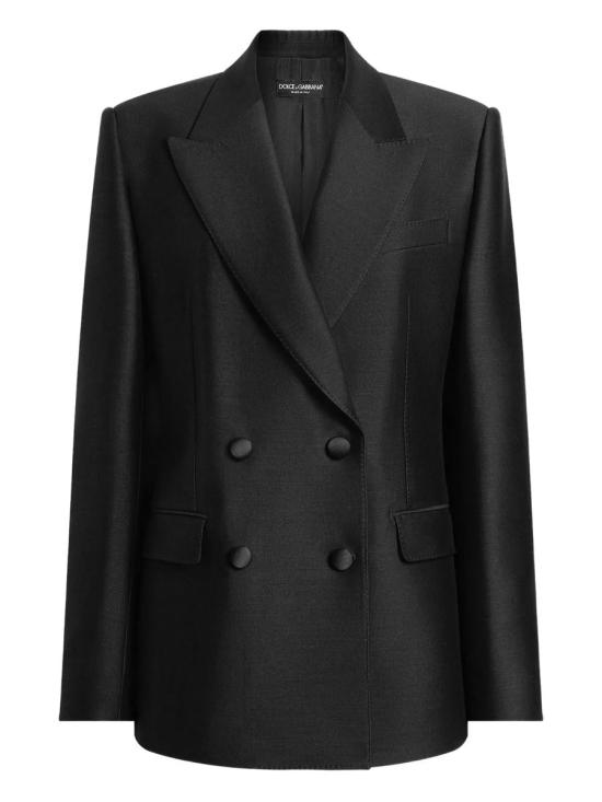 25FW 돌체앤가바나 자켓 F29N7T FU3R1 N0000 NERO Black