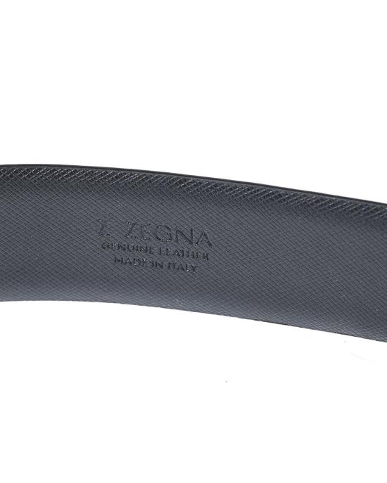  에르메네질도제냐 가죽 벨트 BDRIE1603DNERO NER Black - ERMENEGILDO ZEGNA