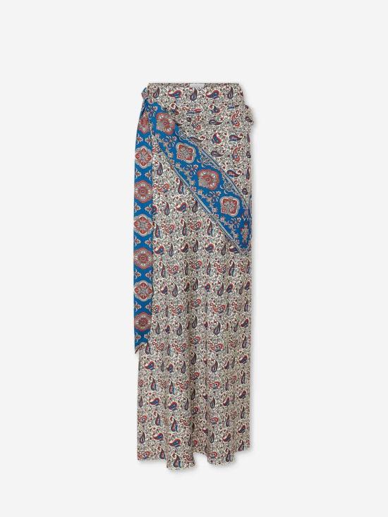 25FW 파코라반 스트레이트 팬츠 25ACJU078PO0337 V324BANDANA PAISLEY CREAM Multicolor