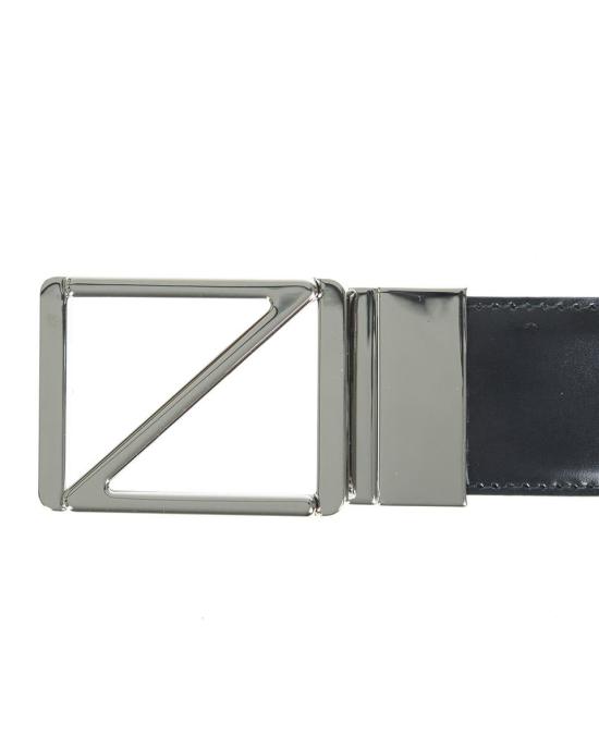  에르메네질도제냐 가죽 벨트 BRDCX2505DNEROMARRONE NTM Black - ERMENEGILDO ZEGNA