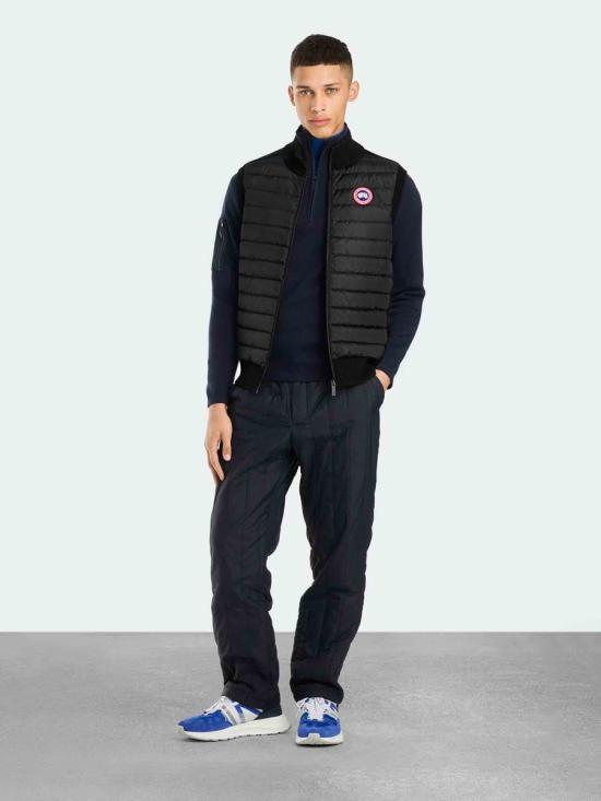 25FW 캐나다구스 하이브리지 니트 베스트  6829M 9061BLACK NOIR Black - CANADA GOOSE