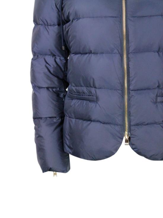25FW 로레나안토니아찌 숏패딩 A2527PI22A25260590 BLUE - LORENA ANTONIAZZI