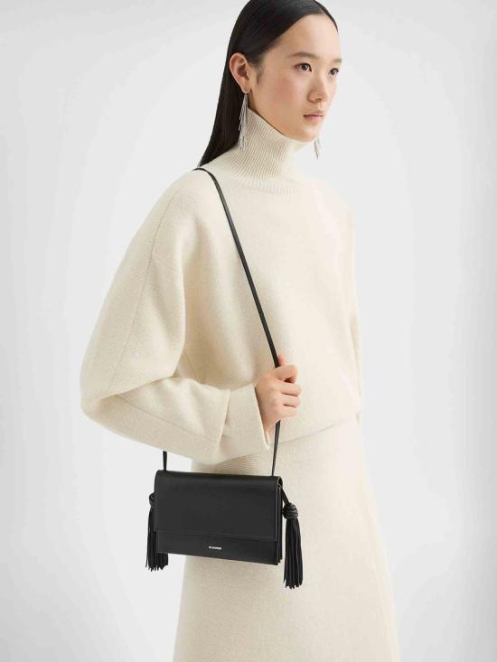 25FW 질샌더 크로스백 J07VL0045 P8592 001 Black - JIL SANDER