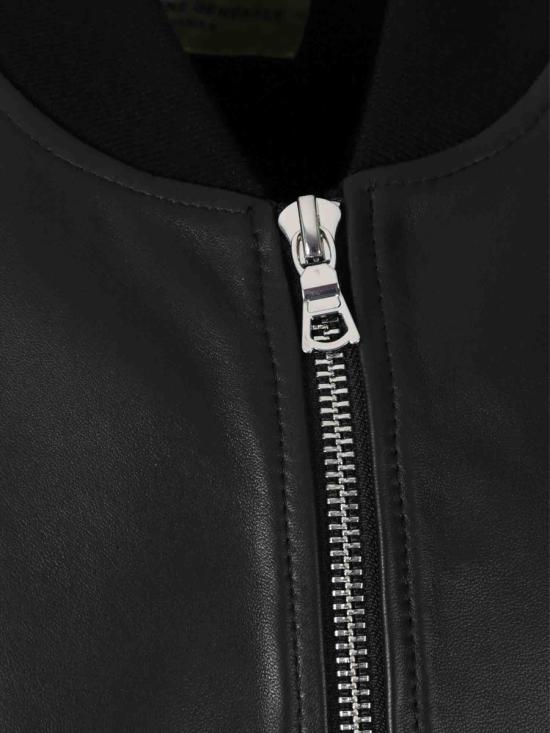 25FW 오피신 제네랄 봄버 자켓 W25MLTR551PRE BLACK ANTRACITE GREY - OFFICINE GENERALE