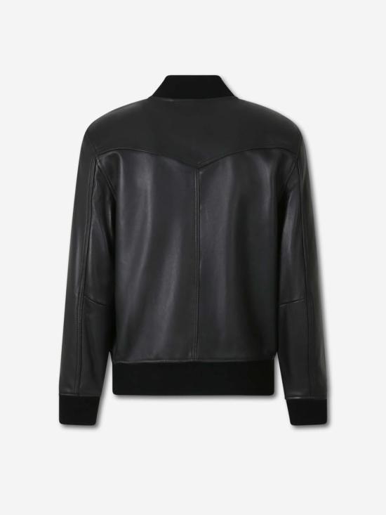 25FW 오피신 제네랄 봄버 자켓 W25MLTR551PRE BLACK ANTRACITE GREY - OFFICINE GENERALE